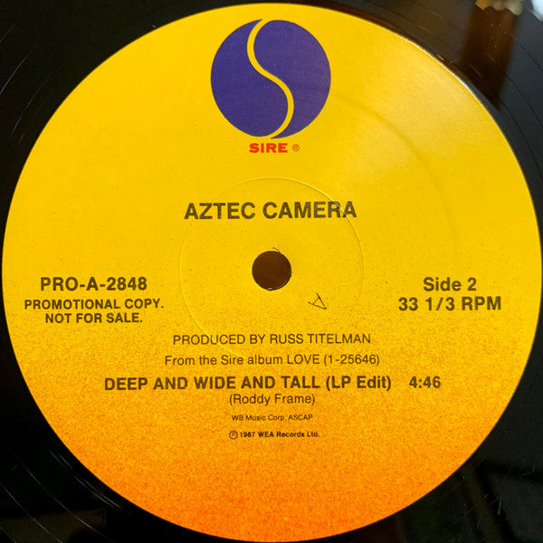 Aztec Camera - Deep And Wide And Tall | Near Mint (NM) Near Mint (NM)-The Happy Cap
