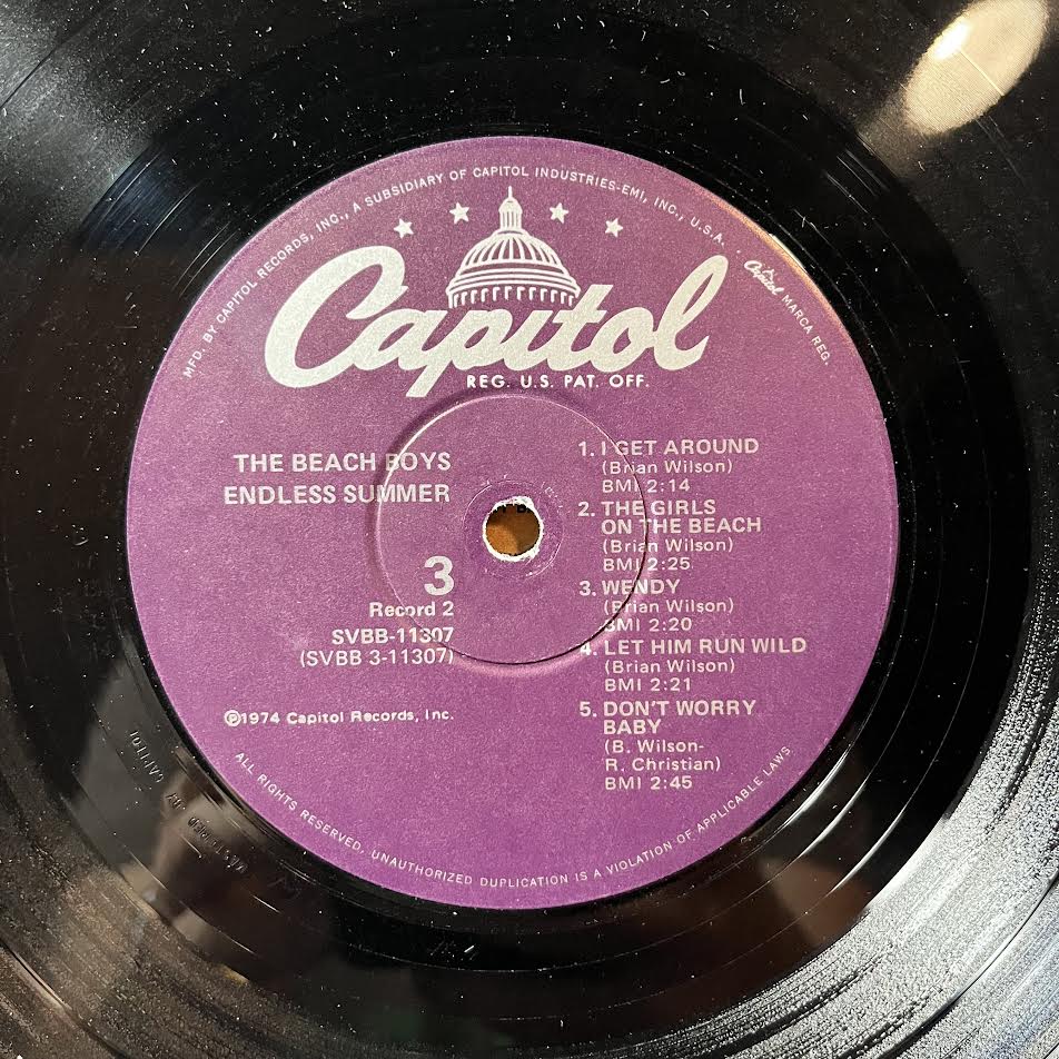 The Beach Boys - Endless Summer (2xVINYL) | Very Good Plus (VG+) Excellent (EX)-The Happy Cap