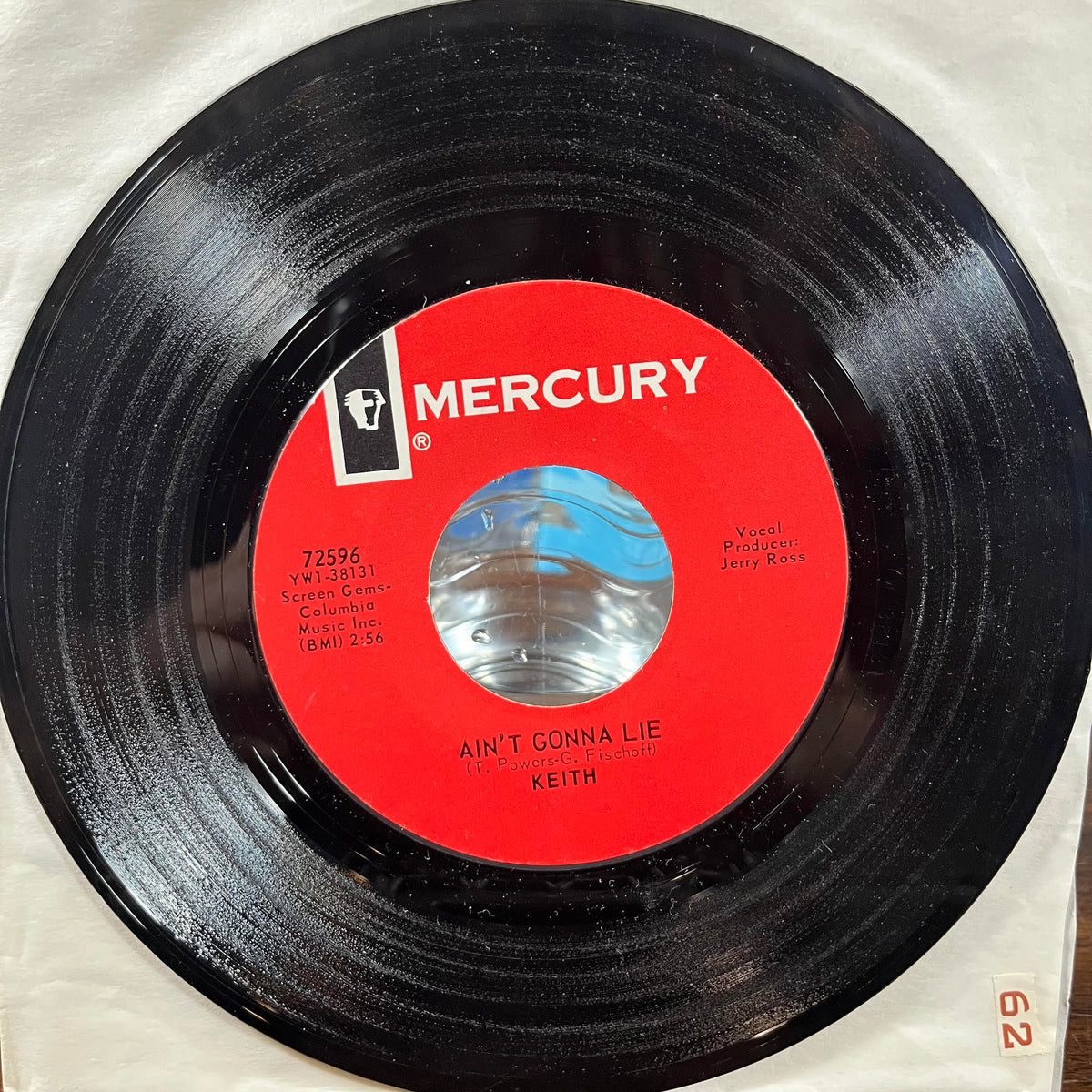 Keith (2) - Ain't Gonna Lie / Our Love Started All Over Again (7" VINYL) | Generic-The Happy Cap