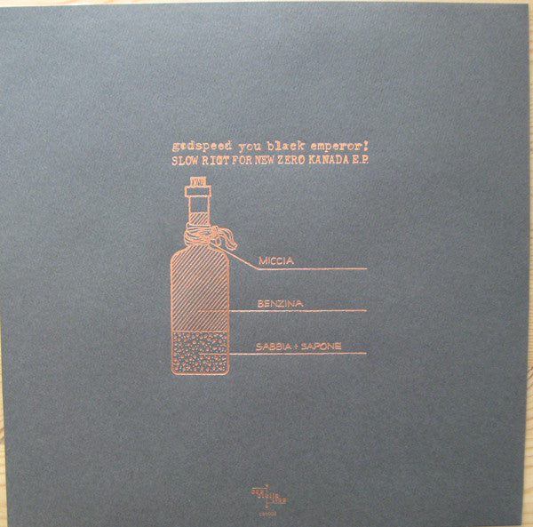 Godspeed You Black Emperor! - Slow Riot For New Zero Kanada E.P. | Mint (M) Mint (M)-The Happy Cap