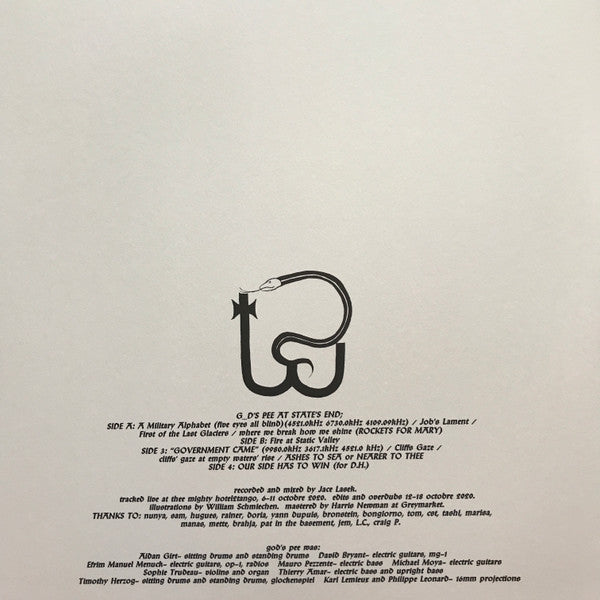 Godspeed You Black Emperor! - G_d's Pee At State's End! (180G VINYL LP + 10" EP) | Mint (M) Mint (M)-The Happy Cap