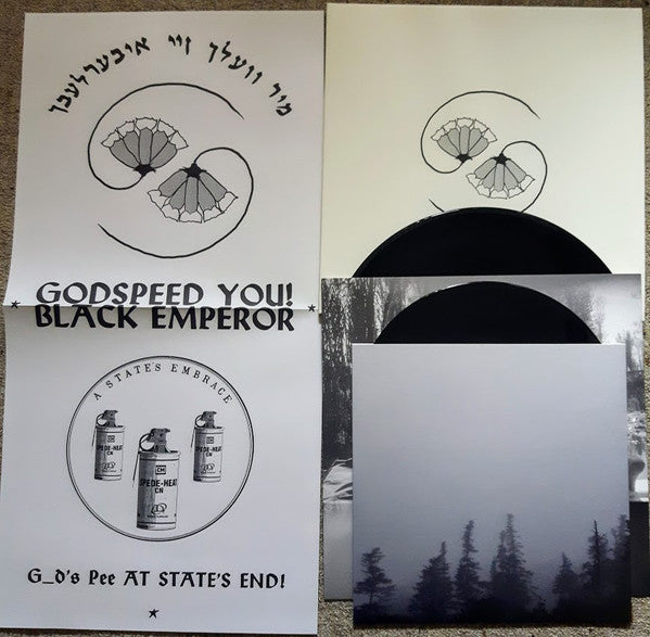 Godspeed You Black Emperor! - G_d's Pee At State's End! (180G VINYL LP + 10" EP) | Mint (M) Mint (M)-The Happy Cap