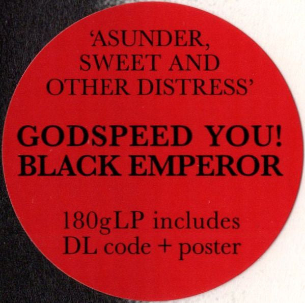 Godspeed You Black Emperor! Asunder, Sweet And Other Distress LP Mint (M) Mint (M)-The Happy Cap