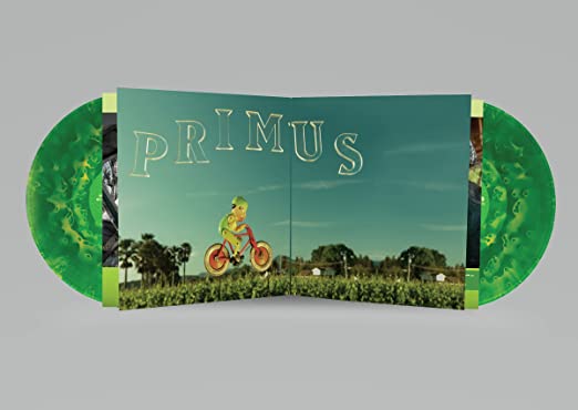 Primus - Green Naugahyde (10th Anniversary Deluxe Edition) (2x Ghostly Green Vinyl) | Mint (M) Mint (M)-The Happy Cap