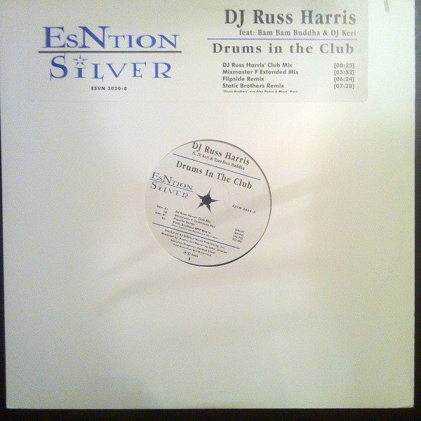 DJ Russ Harris - Drums In The Club | Excellent (EX) Generic-The Happy Cap
