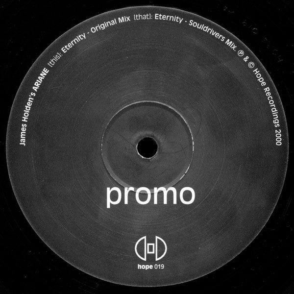 Ariane - Eternity (12" VINYL) | Near Mint (NM) Generic-The Happy Cap