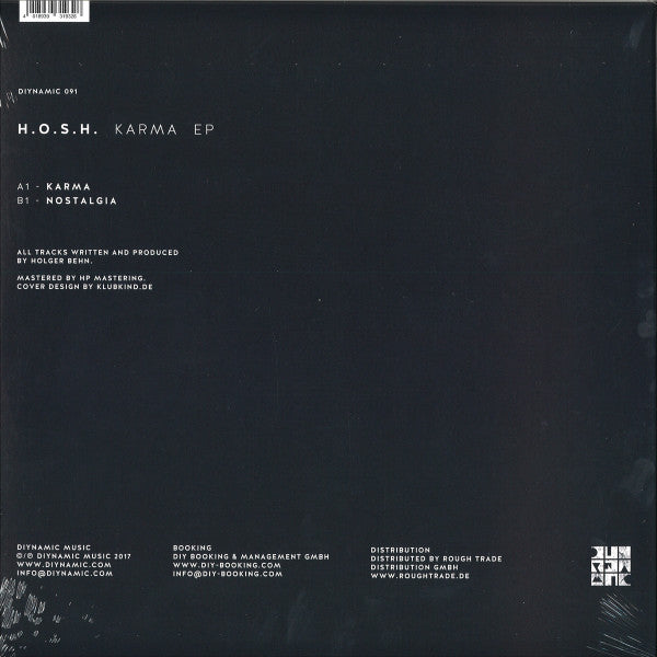 H.O.S.H. - Karma EP | Mint (M) Mint (M)-The Happy Cap