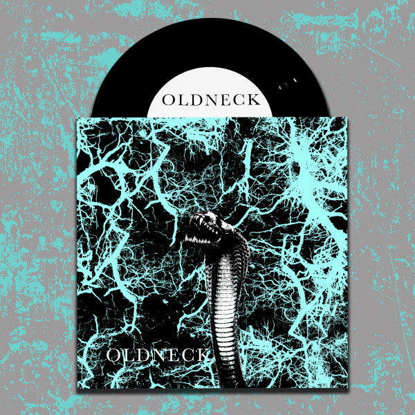 Stoic (5) - Stoic / Oldneck Split (WHITE W/ GREEN SPLATTER VINYL 7") | Mint (M) Mint (M)-The Happy Cap