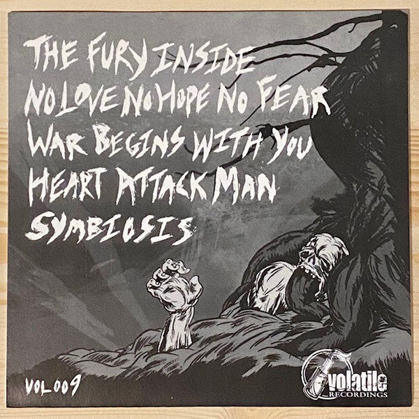 Enabler - War Begins With You (7"VINYL) *TRANSPARENT RED / #4/50* | Mint (M) Mint (M)-The Happy Cap