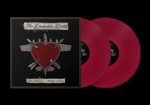 The Dresden Dolls - (PRESALE 9/18/26) Yes, Virginia…(Tailor's Version) (IEX RUBY 2xVINYL) | NEW-The Happy Cap