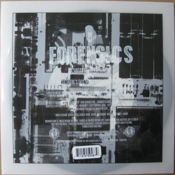 Forensics (2) - Has Anyone Unknown To You Handled Or Touched This Record? (7" TEST PRESSING) | Mint (M) Mint (M)-The Happy Cap