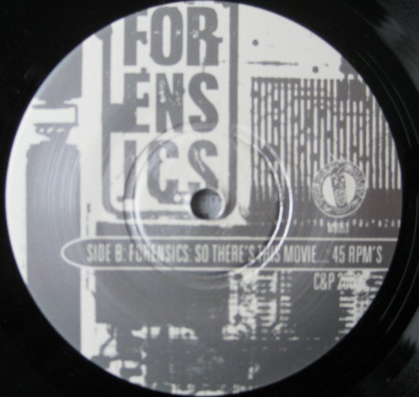 Forensics (2) - Has Anyone Unknown To You Handled Or Touched This Record? (7" TEST PRESSING) | Mint (M) Mint (M)-The Happy Cap