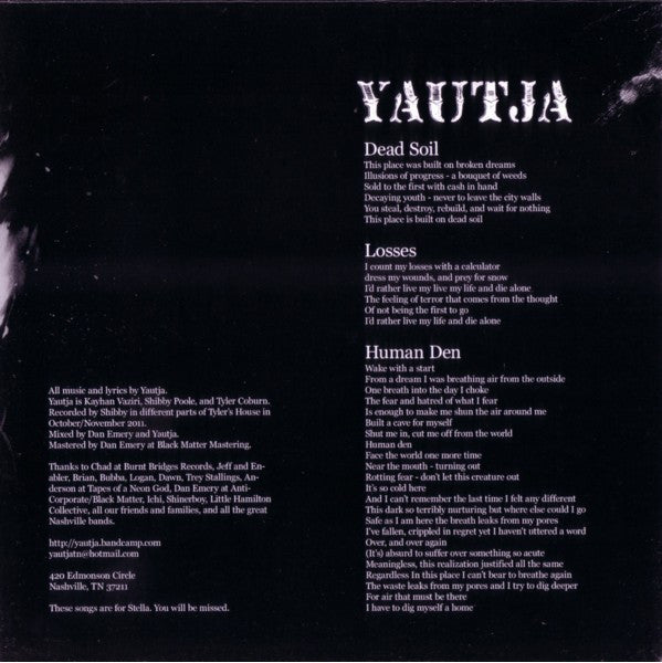 Enabler / Yautja (VINYL 7") | Mint (M) Mint (M)-The Happy Cap