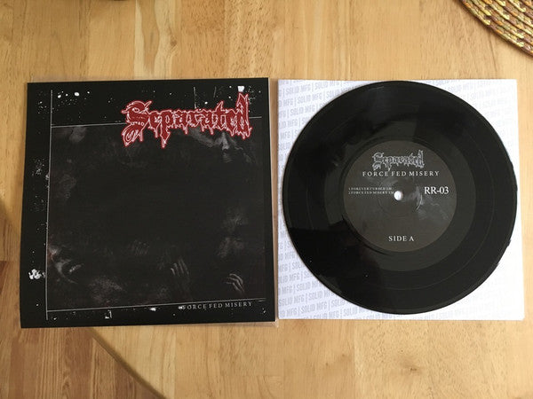 Forced Fed Misery (VINYL 7") | Mint (M) Mint (M)-The Happy Cap