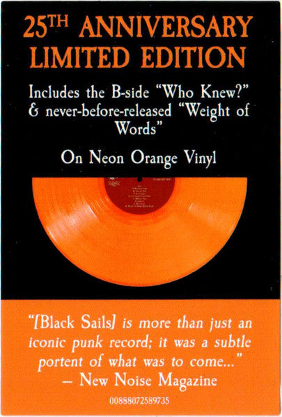 Black Sails In The Sunset (ORANGE 25TH ANNIVERSARY) | Mint (M) Mint (M)-The Happy Cap