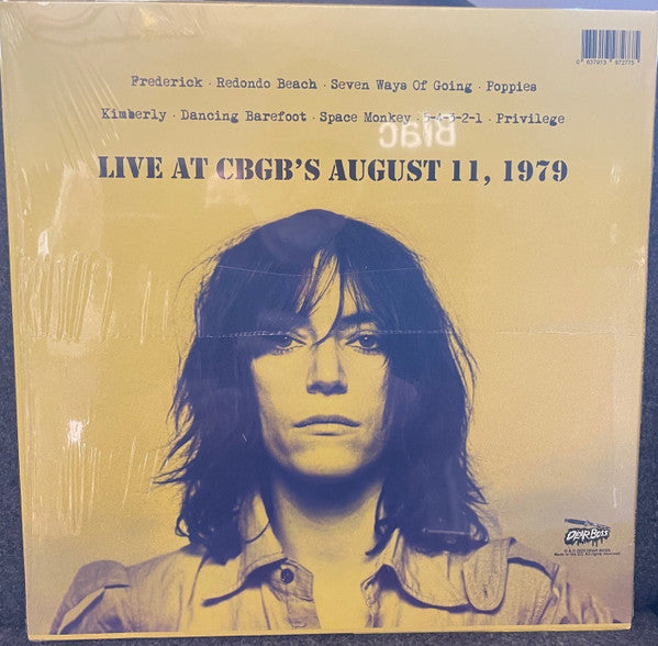 Patti Smith - First We Take Manhattan (Live At CBGB's August 11, 1979)(COLOR VINYL) |-The Happy Cap