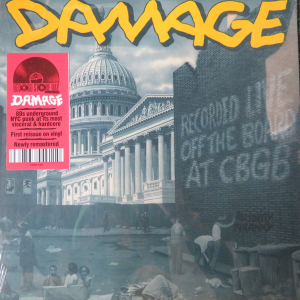 Damage (13) - Recorded Live Off The Board At CBGB | Mint (M) Mint (M)-The Happy Cap