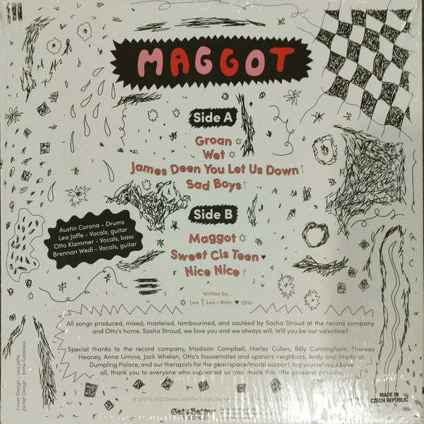 Dazey And The Scouts - Maggot (OPAQUE BLACK VINYL) | Mint (M) Mint (M)-The Happy Cap