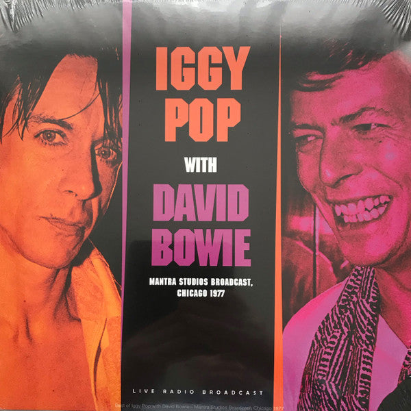Iggy Pop - Mantra Studios Broadcast, Chicago 1977 | Mint (M) Mint (M)-The Happy Cap