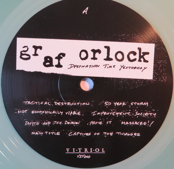 Graf Orlock - Destination Time Yesterday (SWAMP GREEN VINYL) | Near Mint (NM or M-) Mint (M)-The Happy Cap