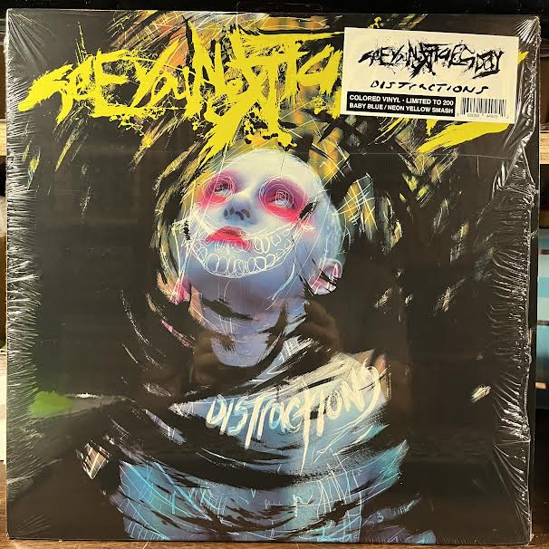 See You Next Tuesday - Distractions (BLUE/YELLOW SMASH VINYL) | Near Mint (NM or M-) Mint (M)-The Happy Cap
