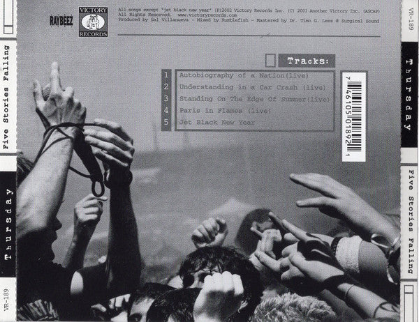 Thursday - Five Stories Falling (2XCD) | Near Mint (NM) Near Mint (NM)-The Happy Cap