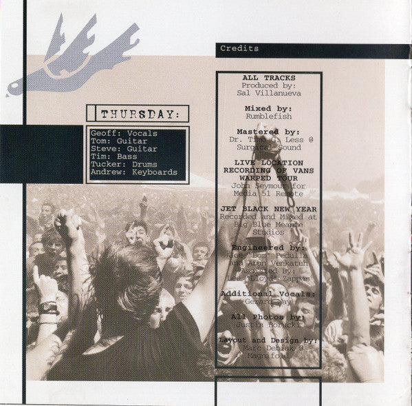 Thursday - Five Stories Falling (2XCD) | Near Mint (NM) Near Mint (NM)-The Happy Cap