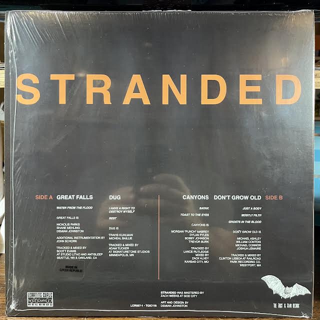 Great Falls - Stranded (TEAL/BLACK MARBLE VINYL) | Near Mint (NM or M-)-The Happy Cap