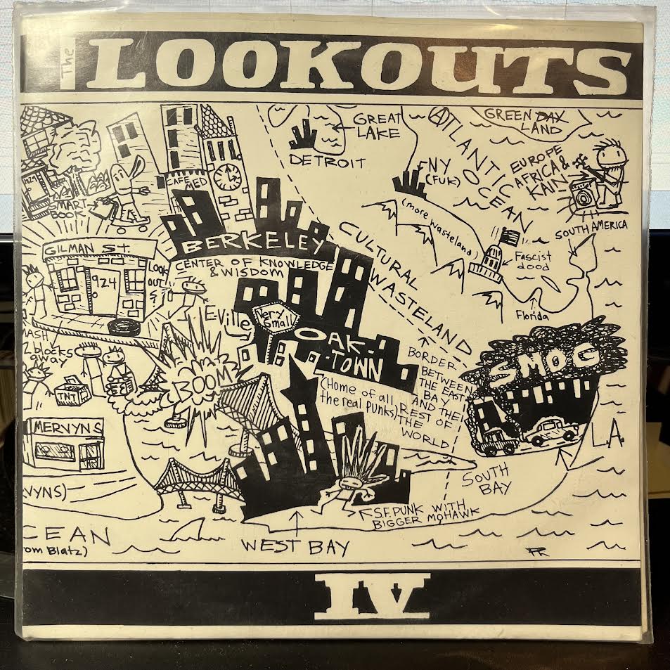 Lookouts - IV (7") | Near Mint (NM) Near Mint (NM)-The Happy Cap