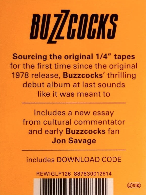 Buzzcocks - Another Music In A Different Kitchen | Mint (M) Mint (M)-The Happy Cap