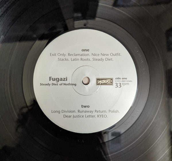 Fugazi - Steady Diet Of Nothing | Mint (M) Mint (M)-The Happy Cap