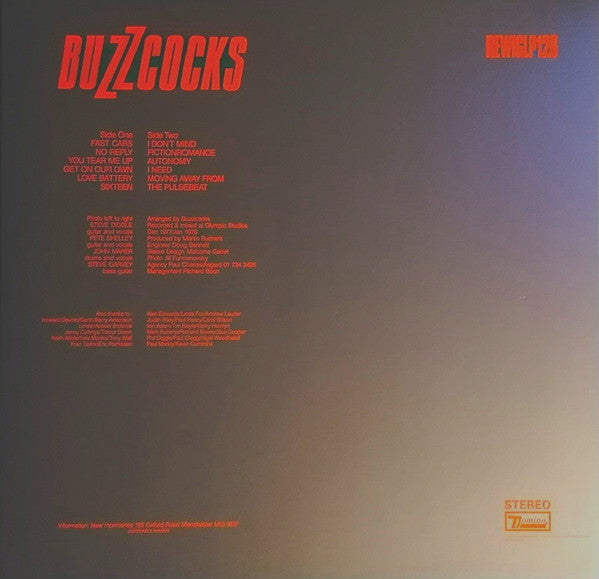 Buzzcocks - Another Music In A Different Kitchen | Mint (M) Mint (M)-The Happy Cap