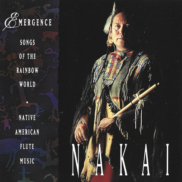 R. Carlos Nakai - Emergence: Songs Of The Rainbow World - Native American Flute Music (CD) | Near Mint (NM) Near Mint (NM)-The Happy Cap