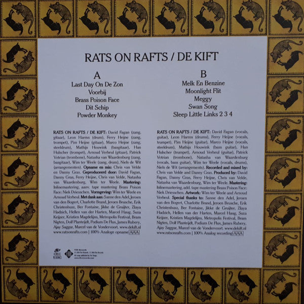 Rats On Rafts / De Kift  Rats On Rafts / De Kift | Mint (M) Mint (M)-The Happy Cap