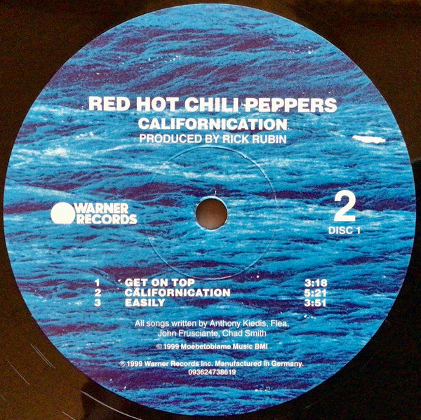 Red Hot Chili Peppers  Californication (2x Vinyl) | Mint (M) Mint (M)-The Happy Cap