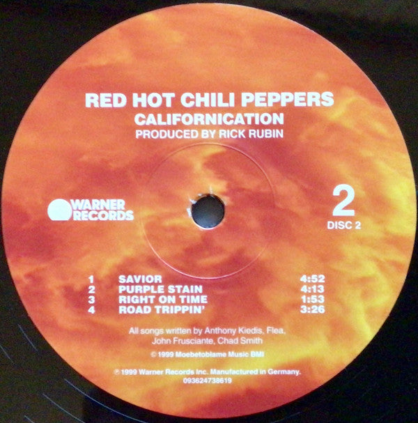 Red Hot Chili Peppers  Californication (2x Vinyl) | Mint (M) Mint (M)-The Happy Cap