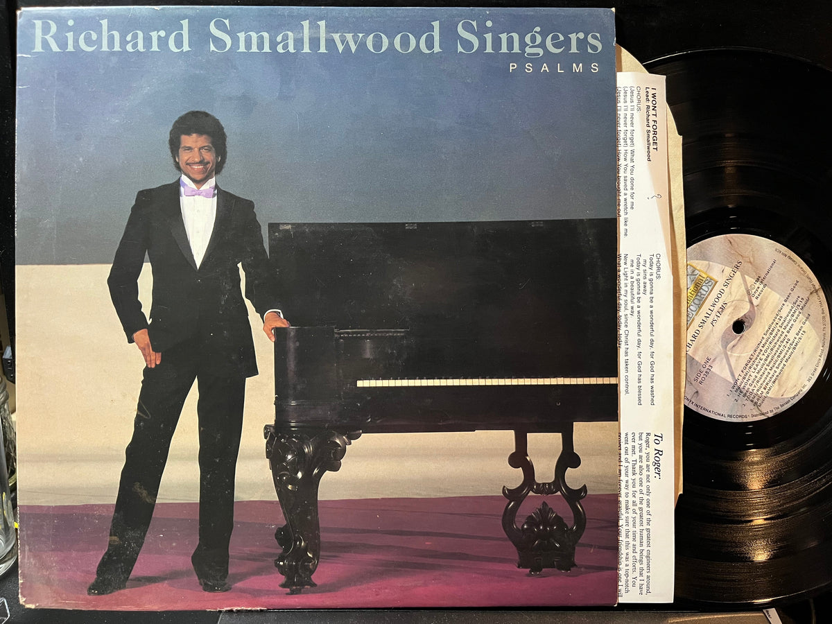 The Richard Smallwood Singers - Psalms (VINYL LP Onyx International RO3833 1984) | Excellent (EX) Excellent (EX)-The Happy Cap