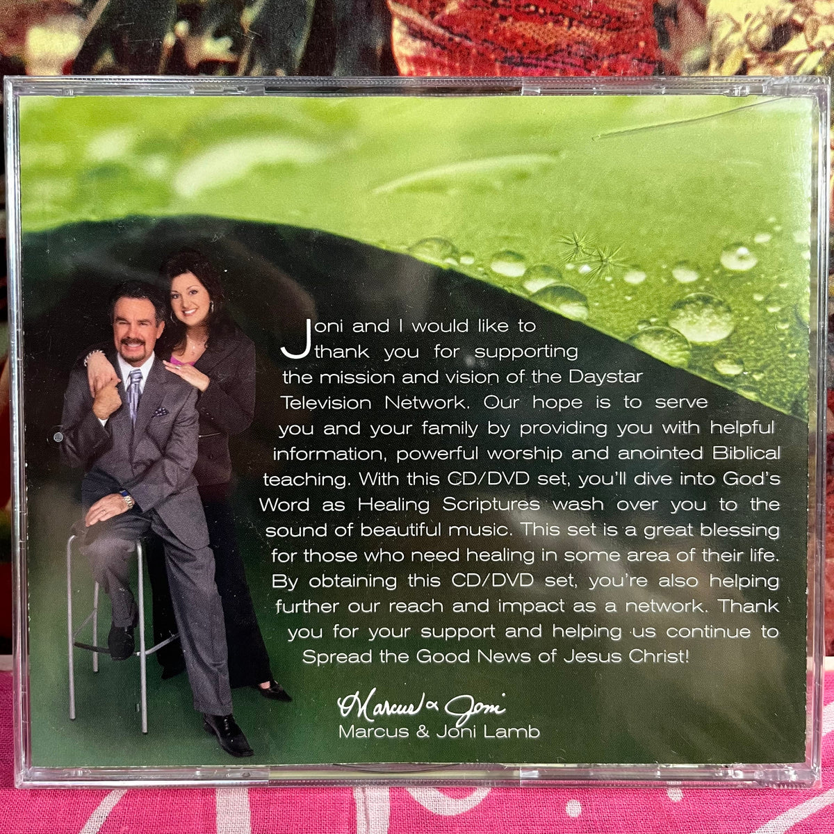 Marcus & Joni Lamb - Healing Waters *CD* | Mint (M) Mint (M)-The Happy Cap