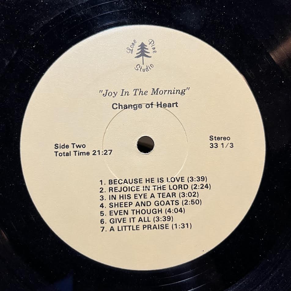 Change Of Heart (3) - Love One Another (vinyl) | Excellent+ (EX+) Excellent (EX)-The Happy Cap