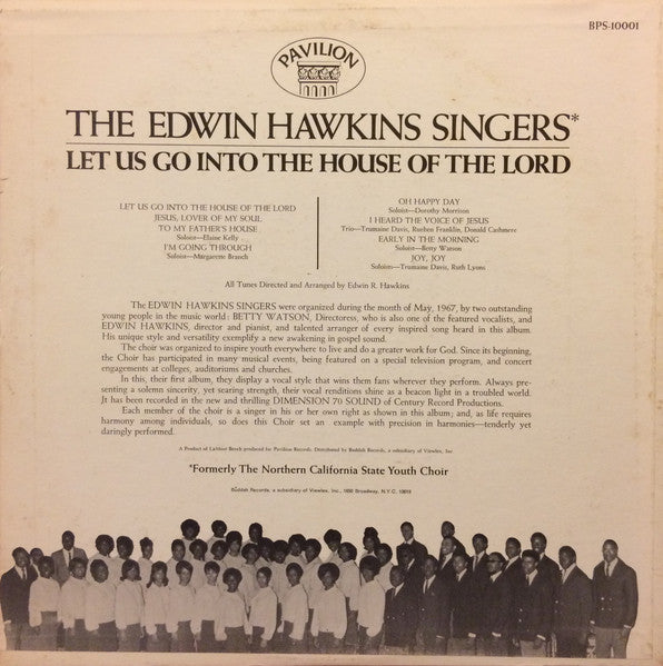 Edwin Hawkins Singers - Let Us Go Into The House Of The Lord (VINYL) | Excellent (EX) Excellent (EX)-The Happy Cap