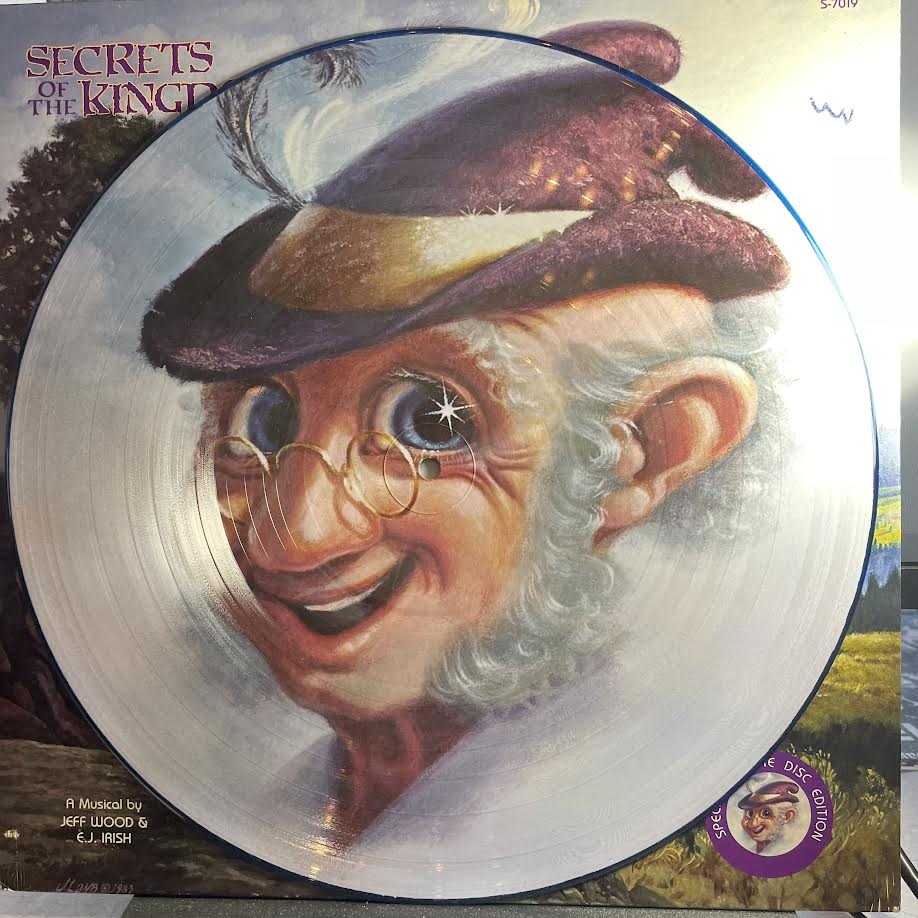 Jeff Wood (3) - Secrets Of The Kingdom (PICTURE VINYL) | Excellent (EX) Excellent (EX)-The Happy Cap