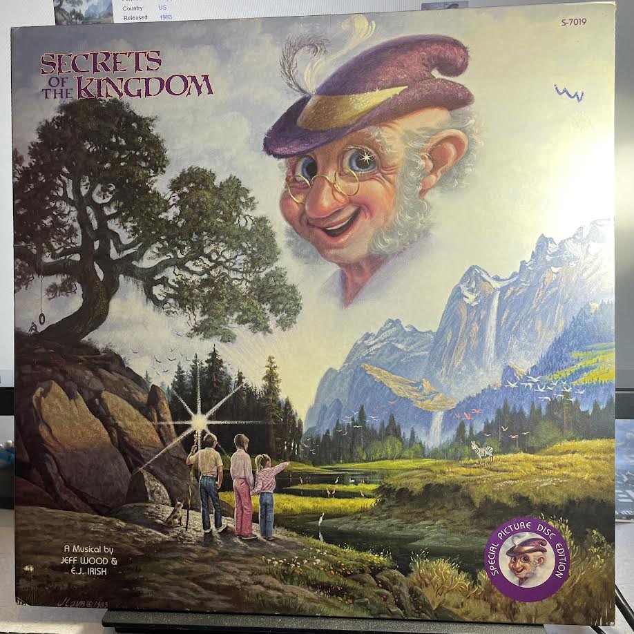 Jeff Wood (3) - Secrets Of The Kingdom (PICTURE VINYL) | Excellent (EX) Excellent (EX)-The Happy Cap