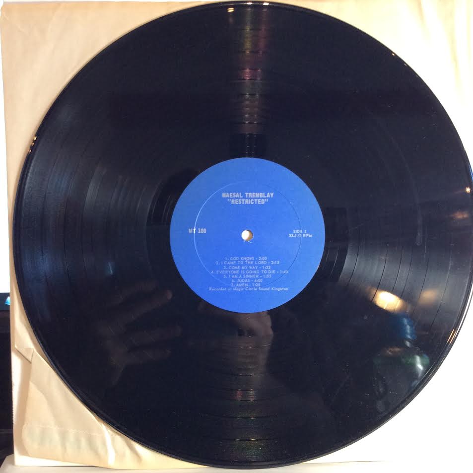 Maesal Tremblay - Restricted (To Persons Between The Ages Of 3 And 103) (VINYL) | Near Mint- (NM-) Excellent (EX)-The Happy Cap