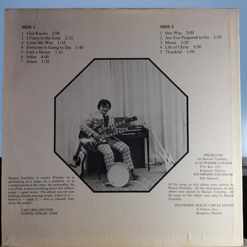 Maesal Tremblay - Restricted (To Persons Between The Ages Of 3 And 103) (VINYL) | Near Mint- (NM-) Excellent (EX)-The Happy Cap