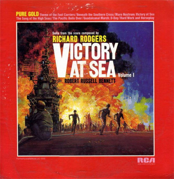 Richard Rodgers / Robert Russell Bennett / RCA Vic - Victory At Sea Volume I | Near Mint (NM) Very Good Plus (VG+)-The Happy Cap