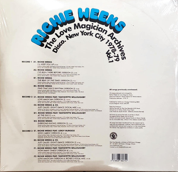 The Love Magician Archives - Disco - New York City 1978-79. Vol.1 | Mint (M) Mint (M)-The Happy Cap
