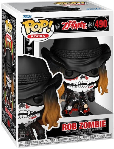 Rob Zombie - Funko POP! Rocks: Rob Zombie (Vinyl Figure, Collectible) |-The Happy Cap