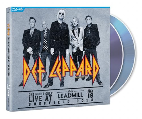 Def Leppard - One Night Only: Live At The Leadmill, Sheffield - May 19, 2023 [CD/Blu-ray] | Mint (M) Mint (M)-The Happy Cap