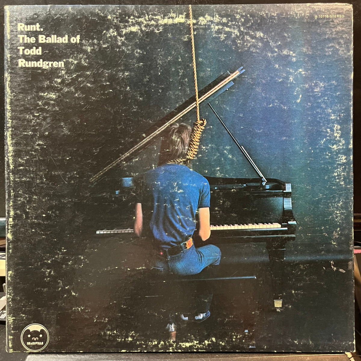 Runt - Runt. The Ballad Of Todd Rundgren (VINYL LP BEARSVILLE A10116 1971) | Excellent+ (EX+) Very Good (VG)-The Happy Cap