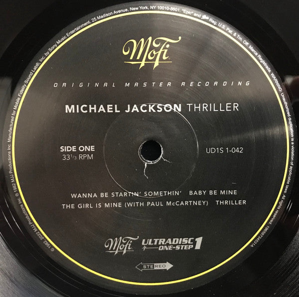 Michael Jackson - Thriller | Mint (M) Mint (M)-The Happy Cap